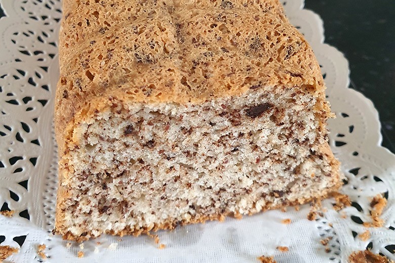 Eiweißkuchen mit Mandeln